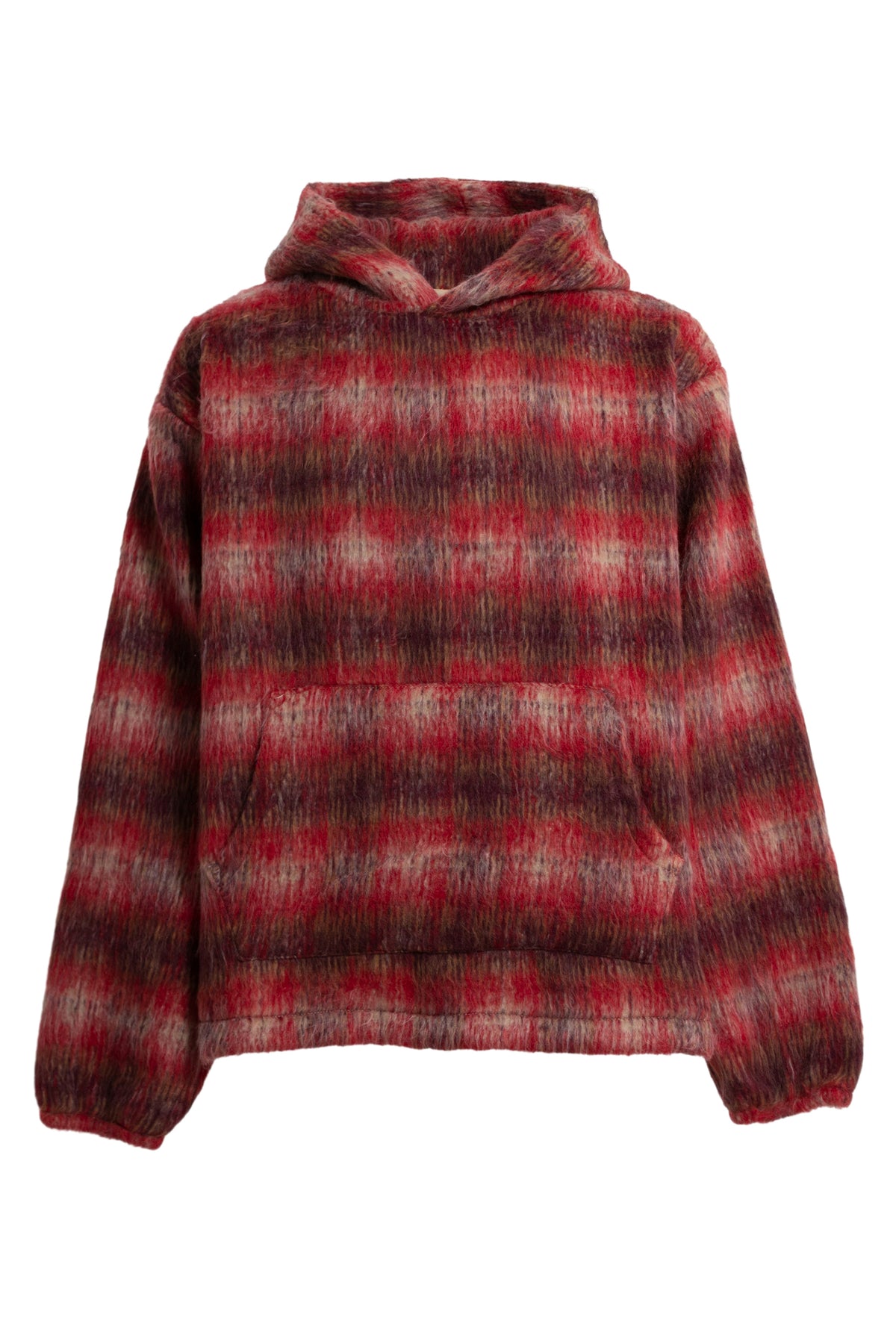 NAMELESS PONCHO HOODIE / RED