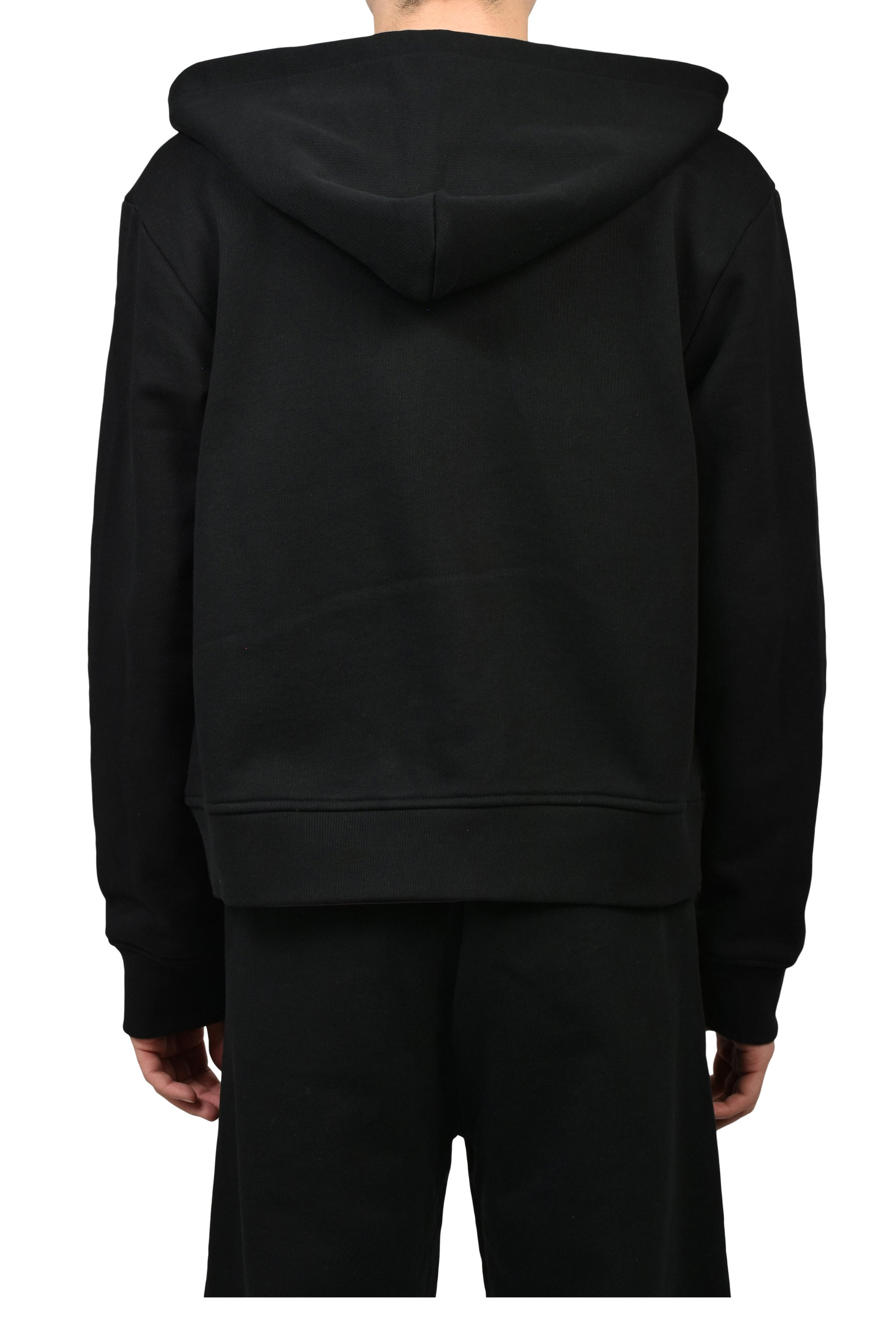 BORED ZIP HOODIE / JET BLK