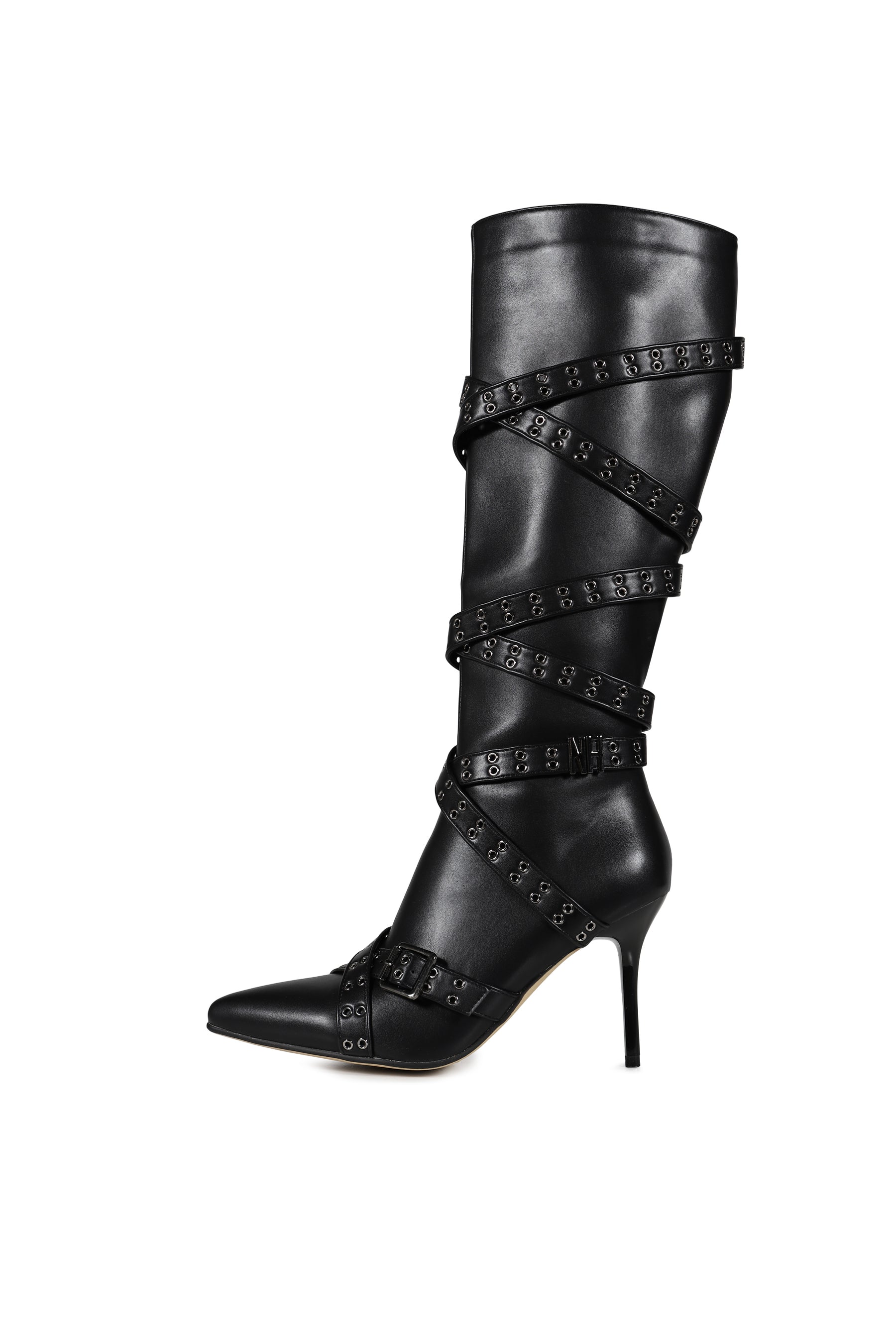 Nii HAi STRAPPY BOOTS IN BLACK / BLK