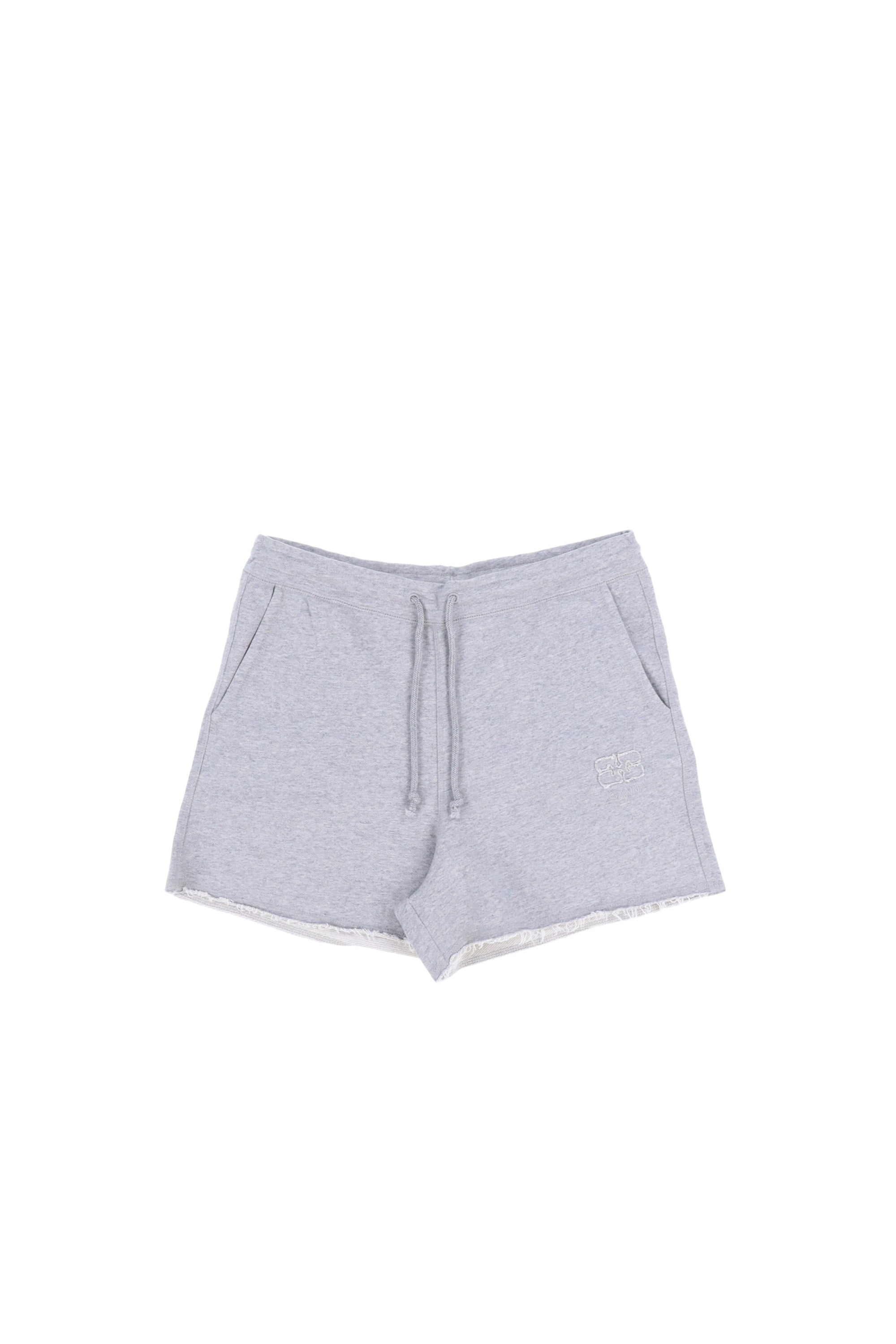 GANNI ガニー FW23 LIGHT ISOLI DRAWSTRING SHORTS / GRY -NUBIAN