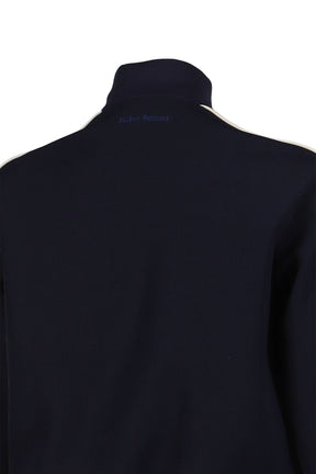 PATH LEATHER JACKET / NVY / DARK BRW / IVO