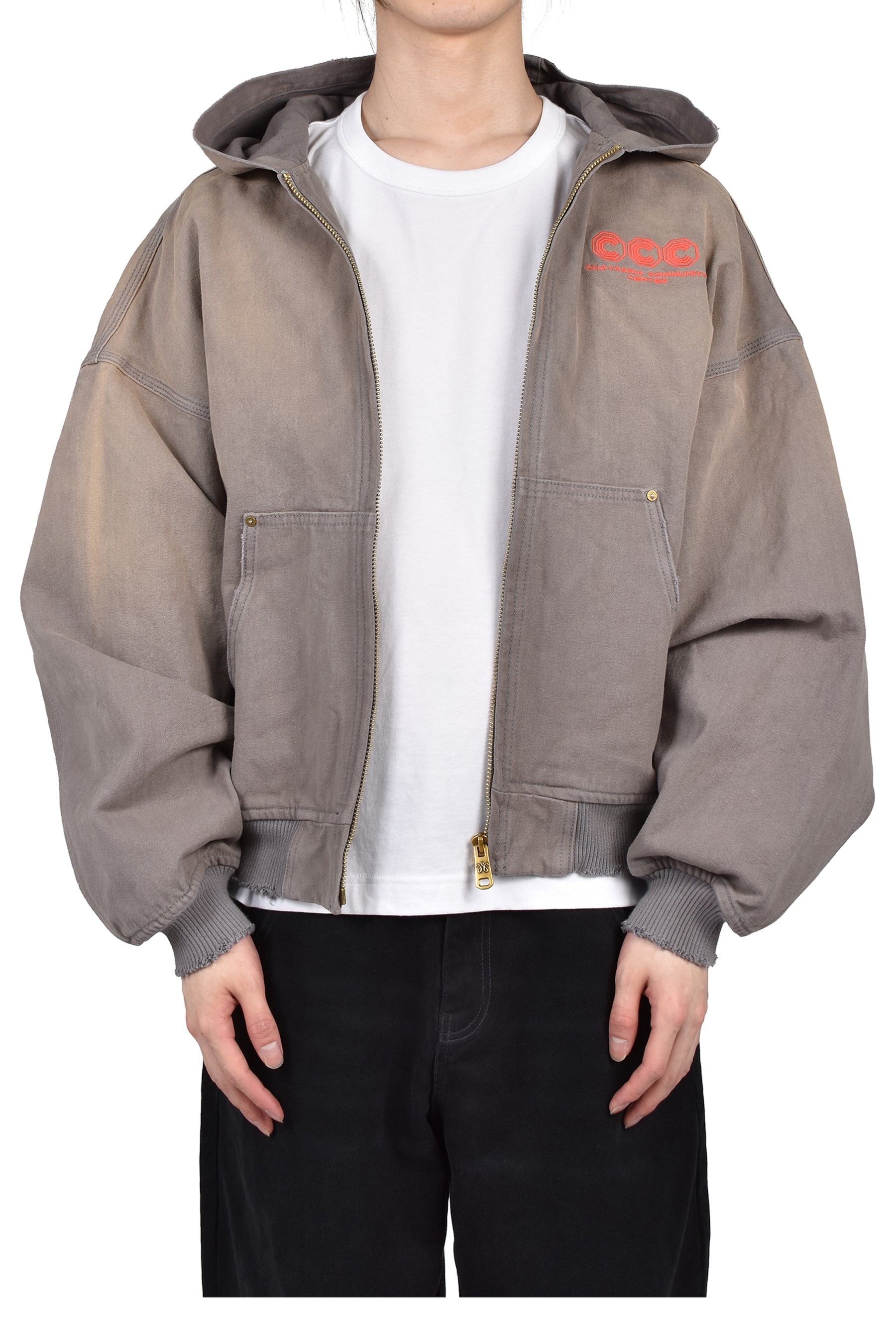 JUGGERNAUT WORKWEAR HOODIE / CONCRETE