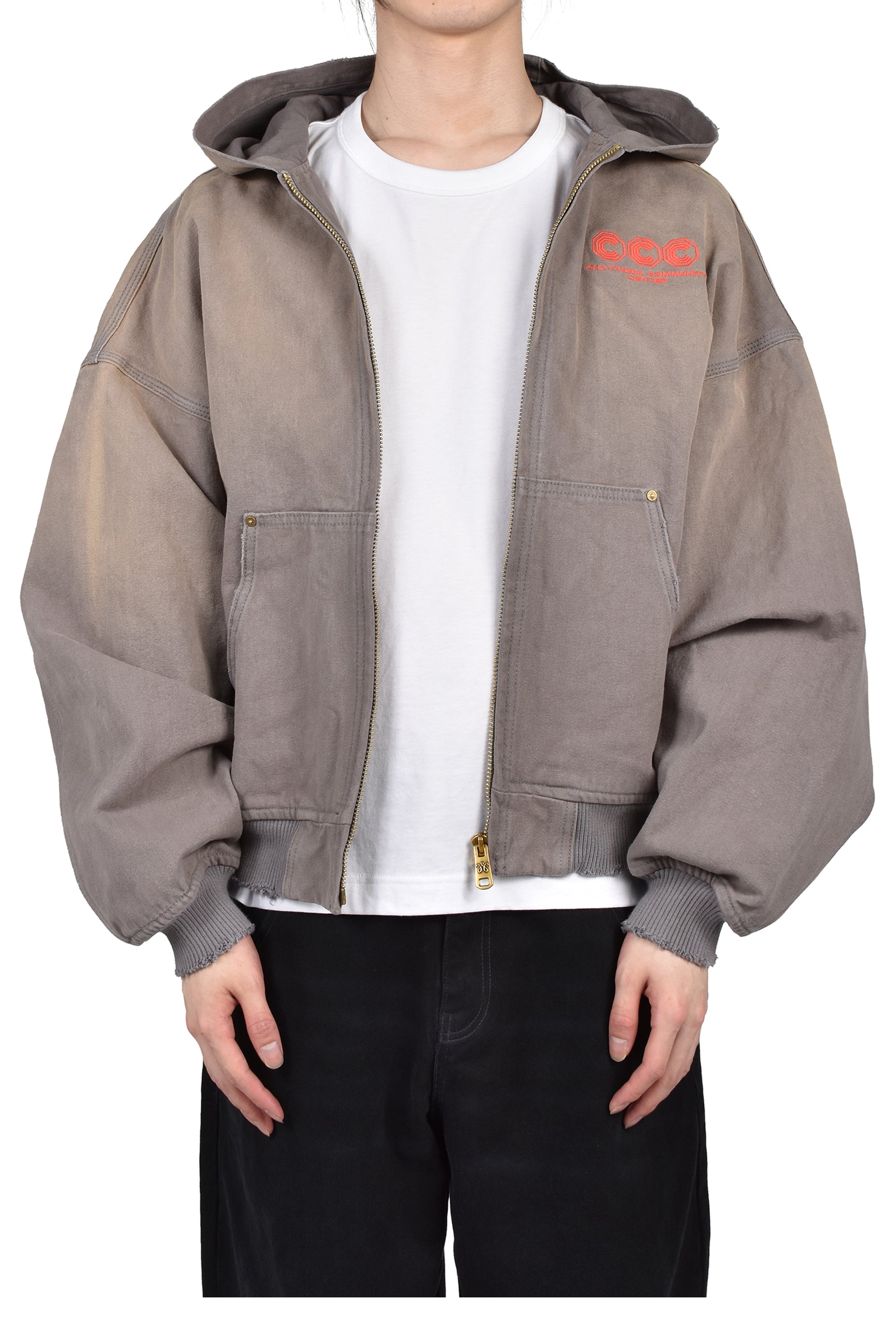 JUGGERNAUT WORKWEAR HOODIE / CONCRETE