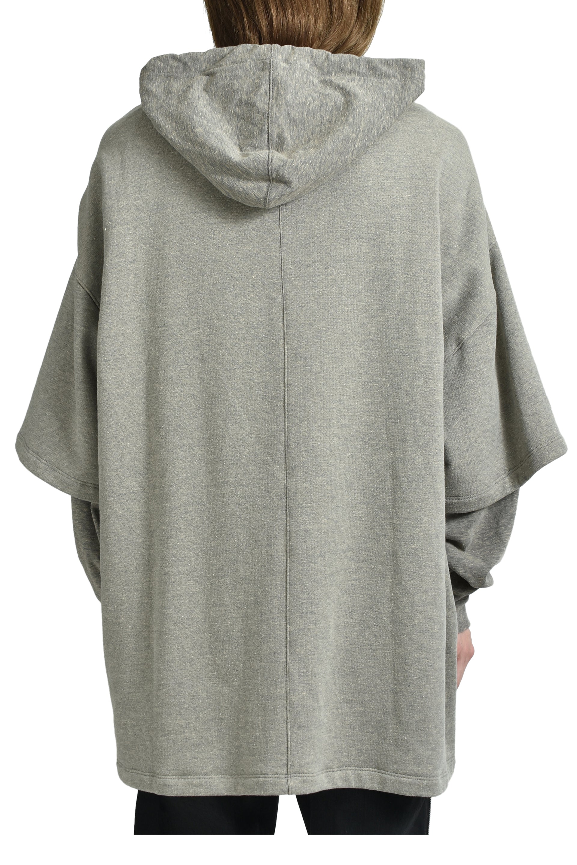 TOMMY HUSTLER HOODIE / MELANGE GRY