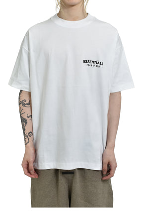 ESSENTIALS CLASSIC FIT T-SHIRT / BRIGHT WHT