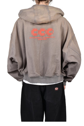 JUGGERNAUT WORKWEAR HOODIE / CONCRETE