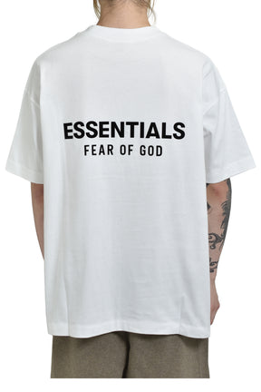 ESSENTIALS CLASSIC FIT T-SHIRT / BRIGHT WHT