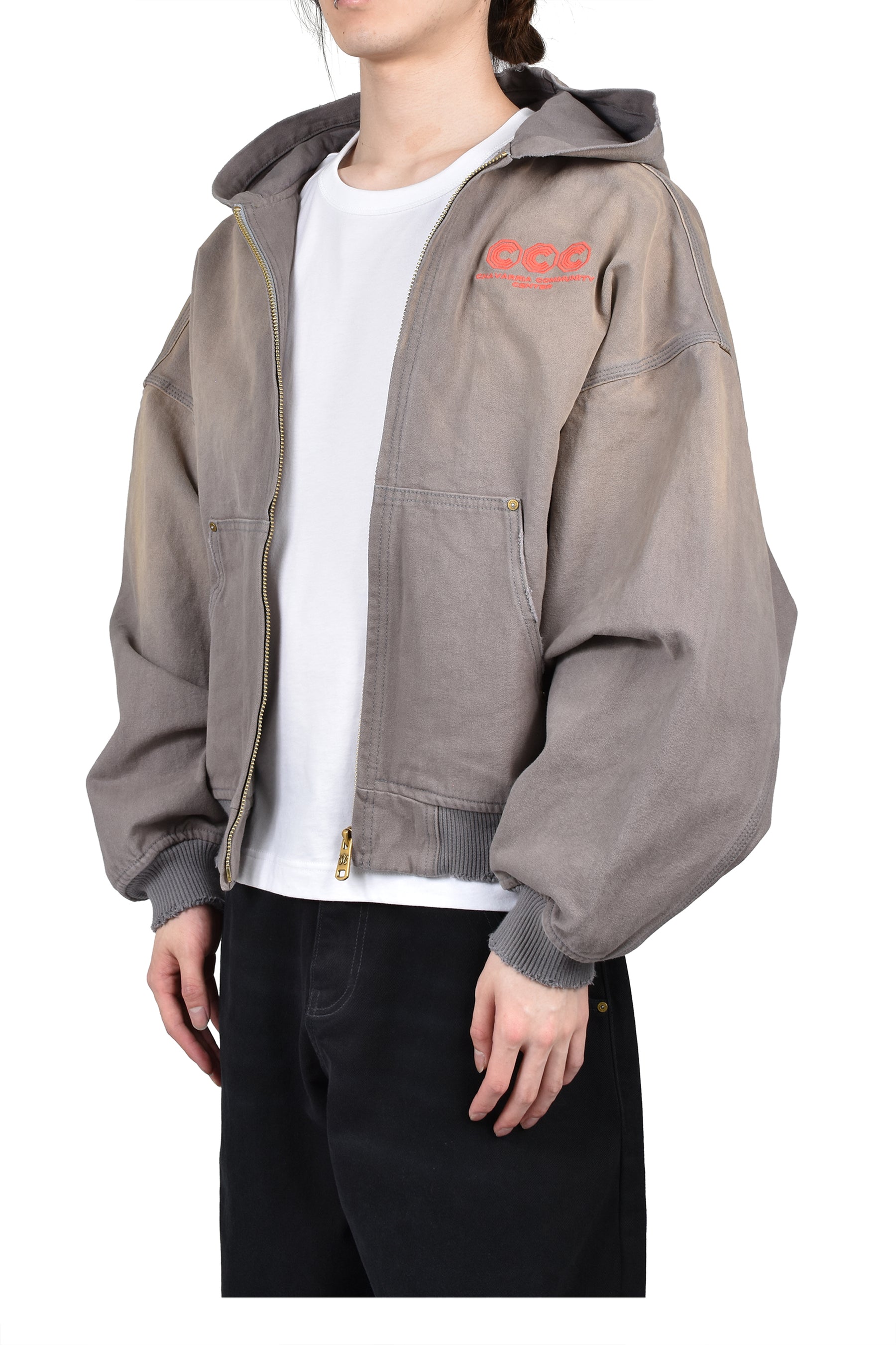 JUGGERNAUT WORKWEAR HOODIE / CONCRETE
