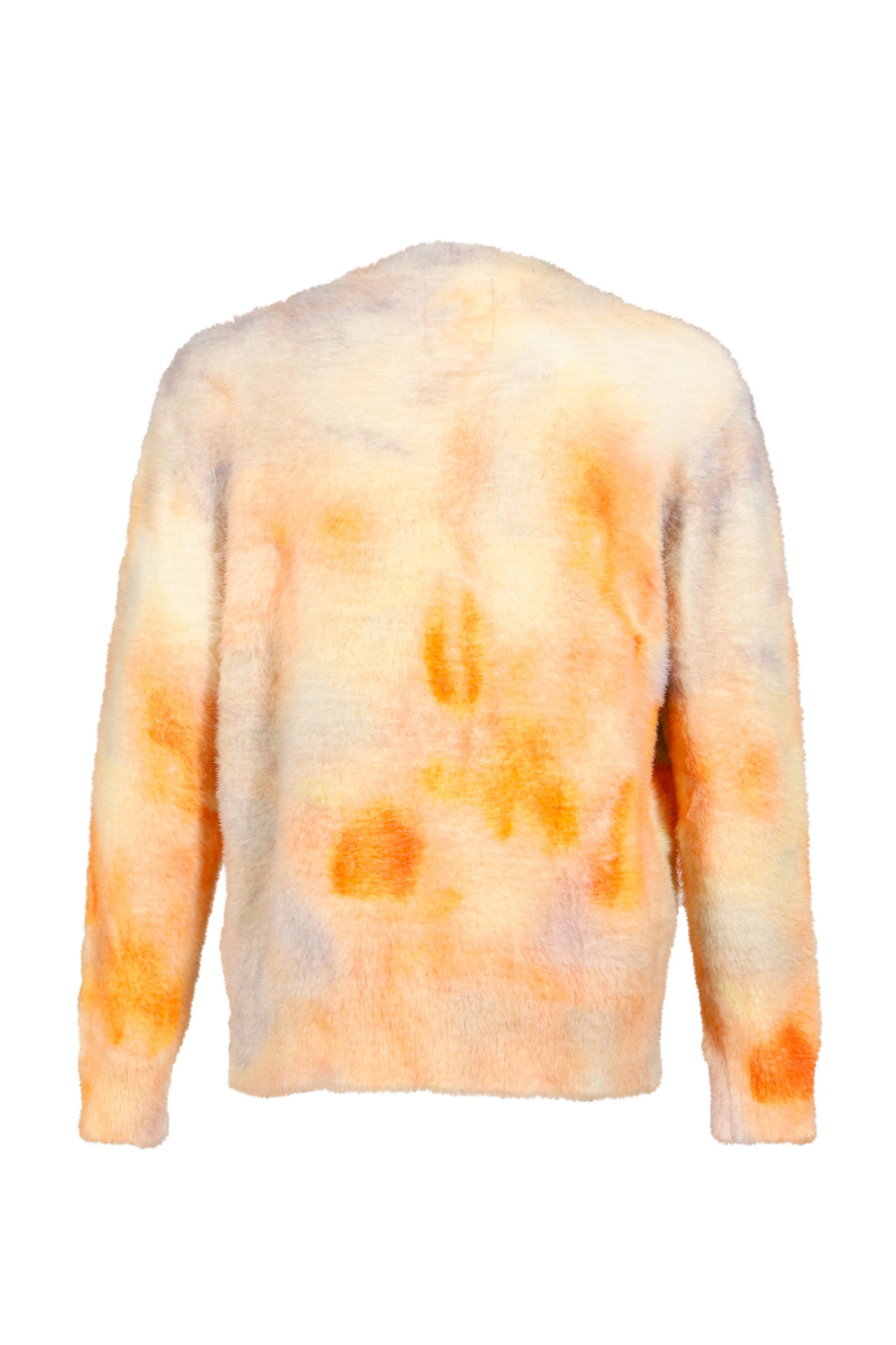 WATERCOLOR FACE MOHAIR SWEATER / MULTI