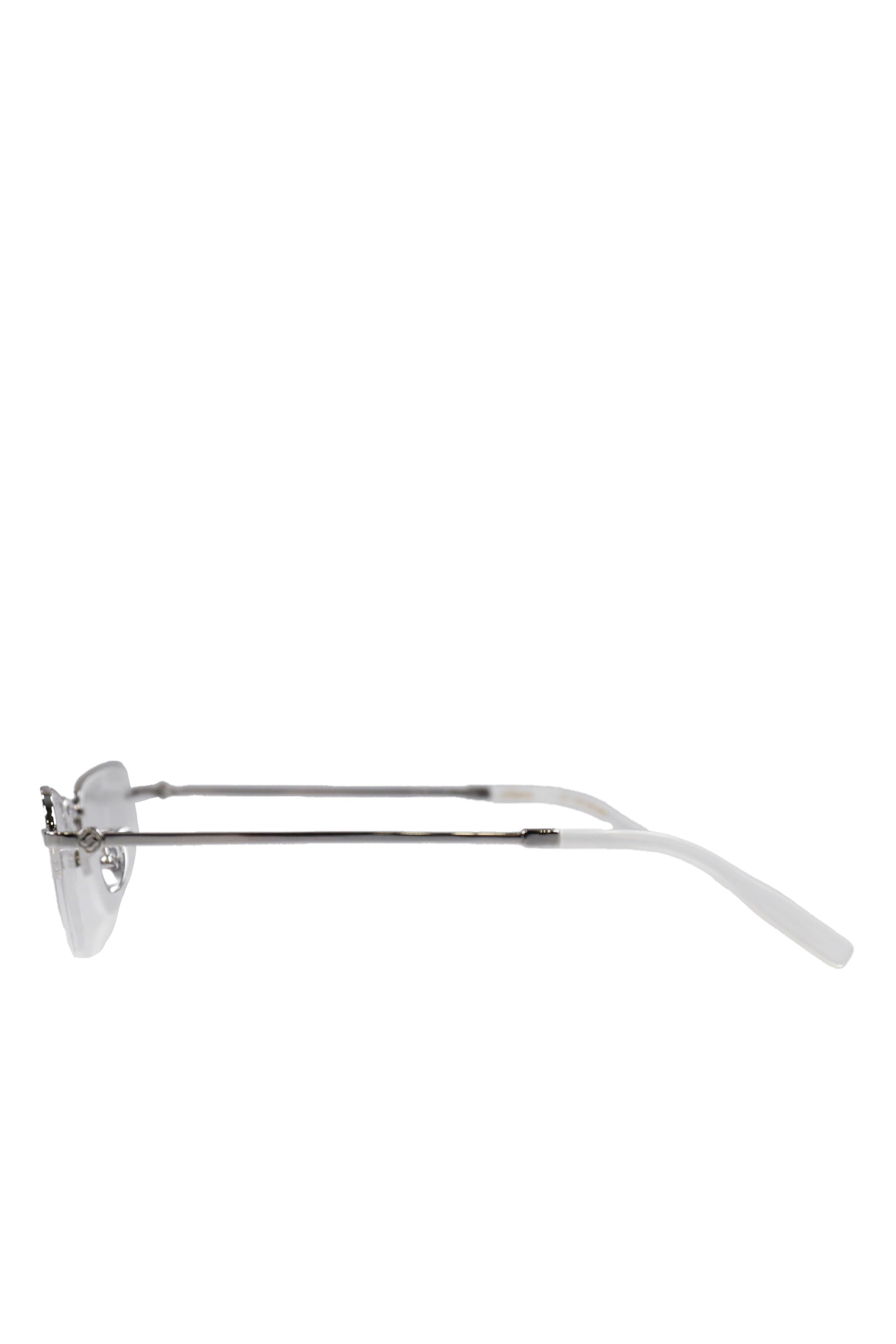 METAL BOWKNOT GLASSES / SILVER