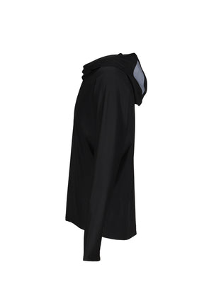 EMISHI HOODED MESH LONGSLEEVE / BLK