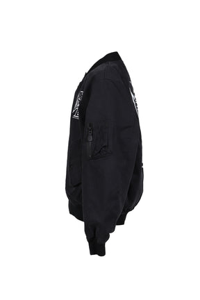 x FMCD MOTO COUTURE MA-1 BOMBER JACKET (EXCLUCIVE) / BLK