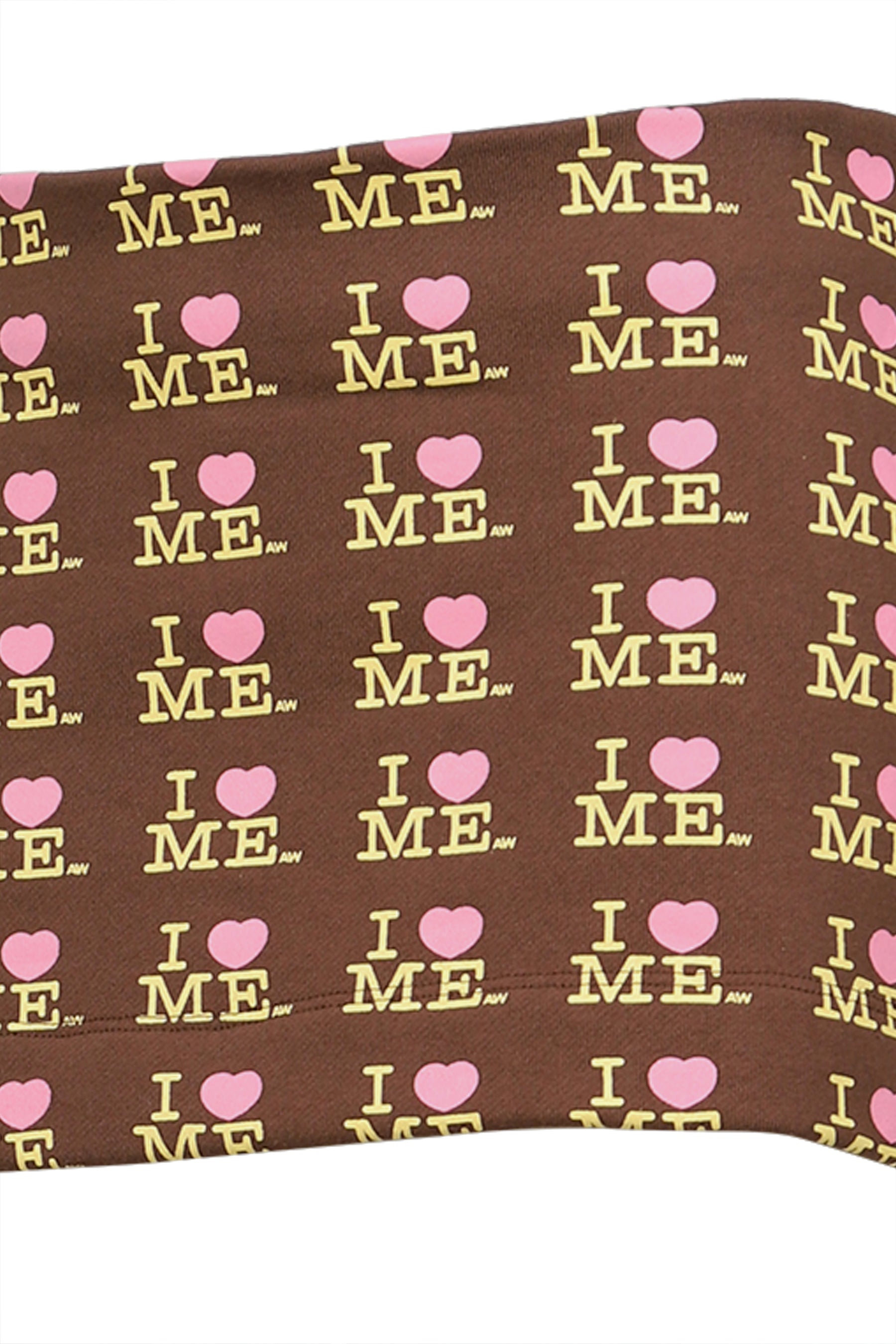 I HEART ME MINI SKIRT / CHOCO