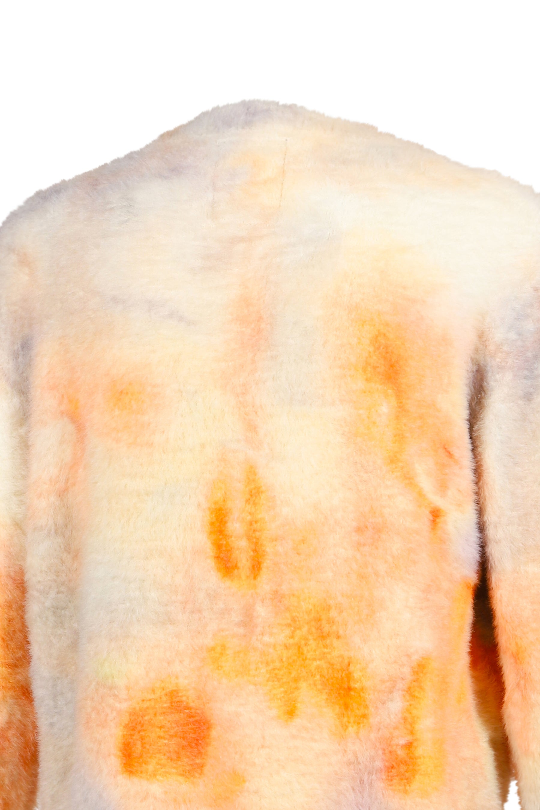 WATERCOLOR FACE MOHAIR SWEATER / MULTI