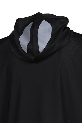 EMISHI HOODED MESH LONGSLEEVE / BLK