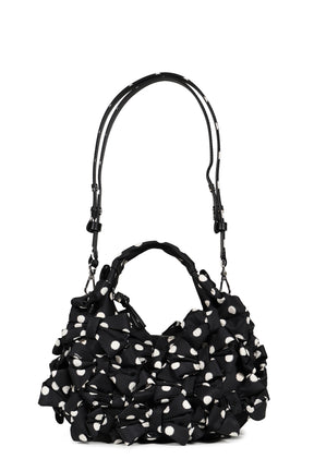 HOBO MINI MULTI BOW SATIN PRINT / BLK