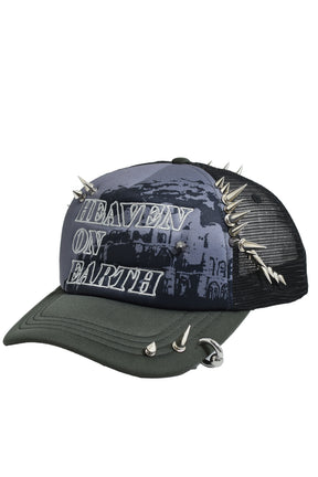 EREHWON HEAVEN ON EARTH THE DYSTOPIA HAT / BLK