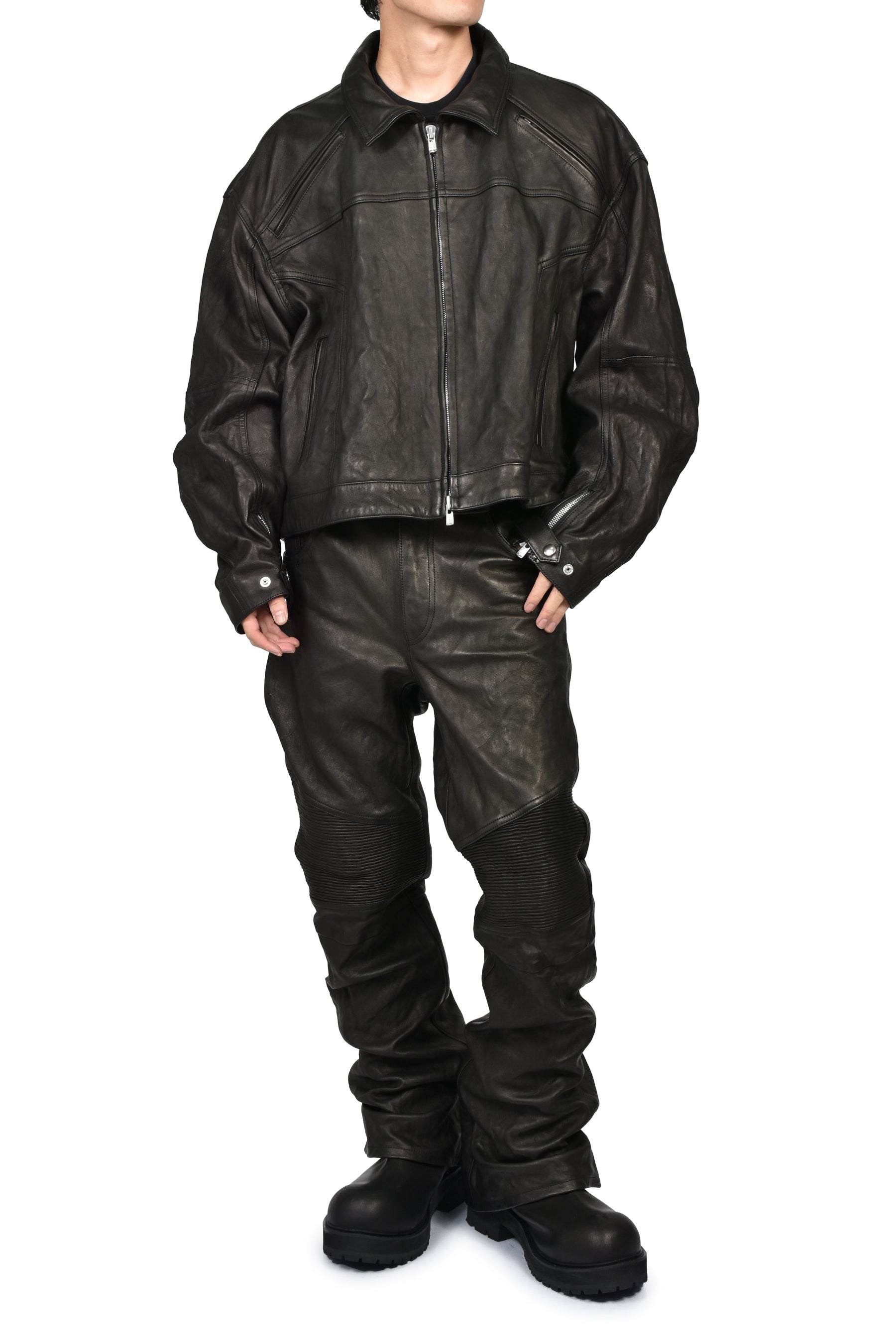 LOOSE MOTO BIKER / BLK