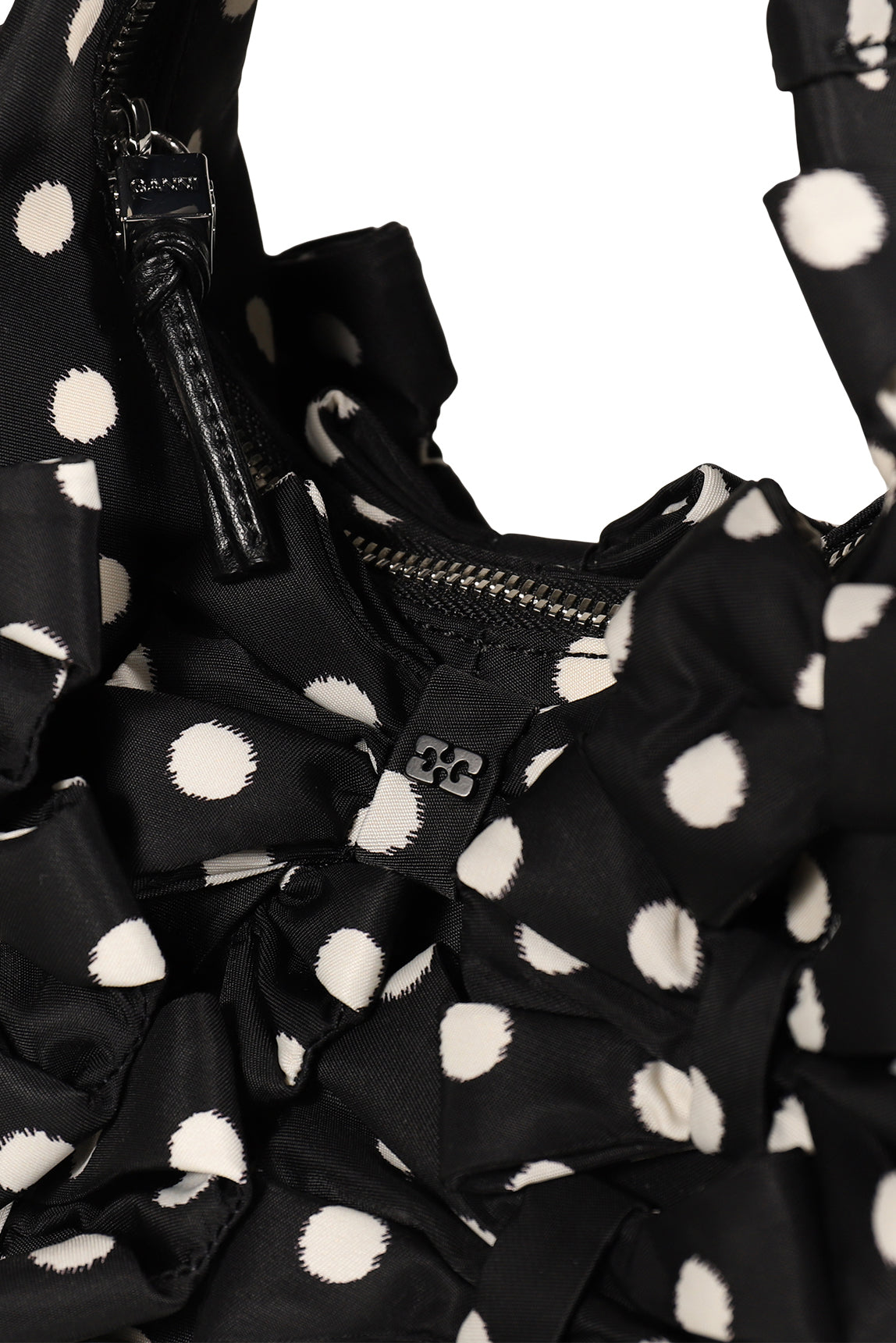 HOBO MINI MULTI BOW SATIN PRINT / BLK