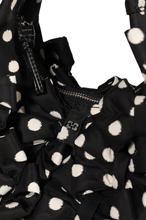 HOBO MINI MULTI BOW SATIN PRINT / BLK