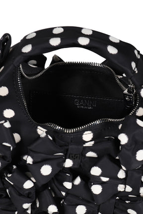 HOBO MINI MULTI BOW SATIN PRINT / BLK