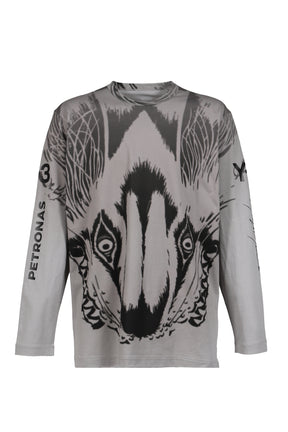F1 WOLF LS TEE / BLK