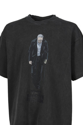 S/S T-SHIRT (TAKAMURA) / BLK