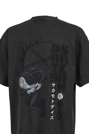 S/S T-SHIRT (TAKAMURA) / BLK