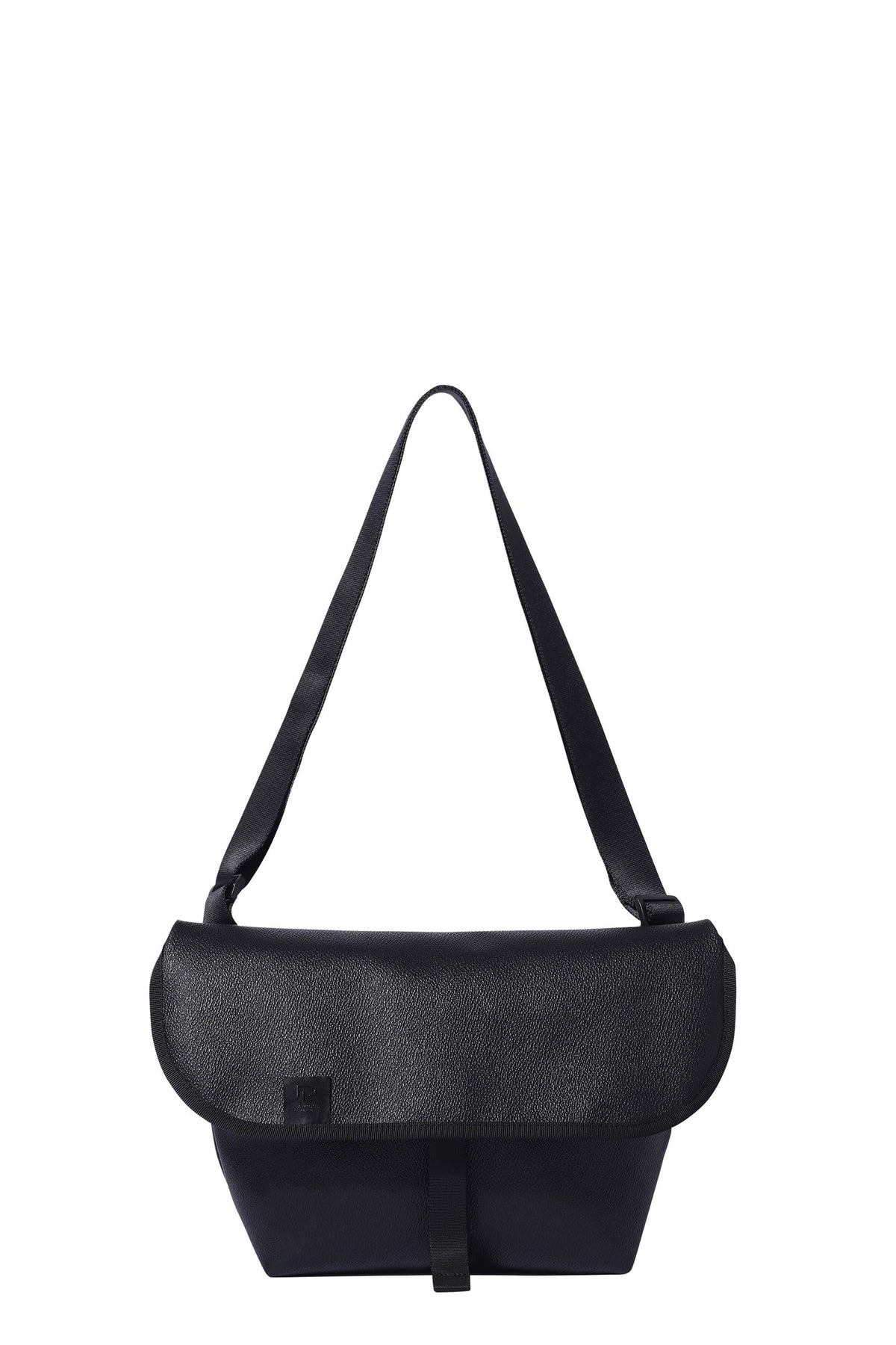 FLAP SHOULDER BAG / BLK