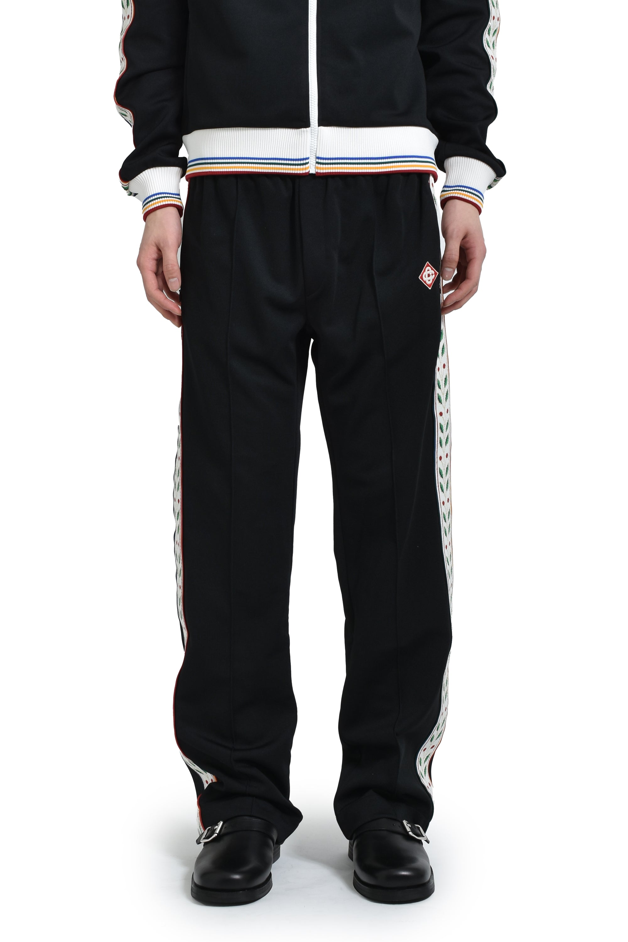 MENS LAUREL TRACK PANTS / BLK