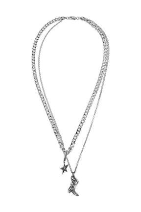 BOOT DOUBLE CHAIN / SIL