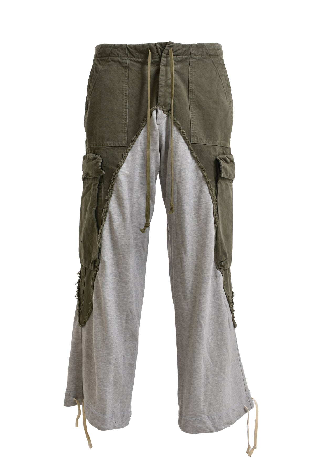 Greg Lauren ARMY/ HEATHER WIDE LEG / TO BE DETERMINED PENDING