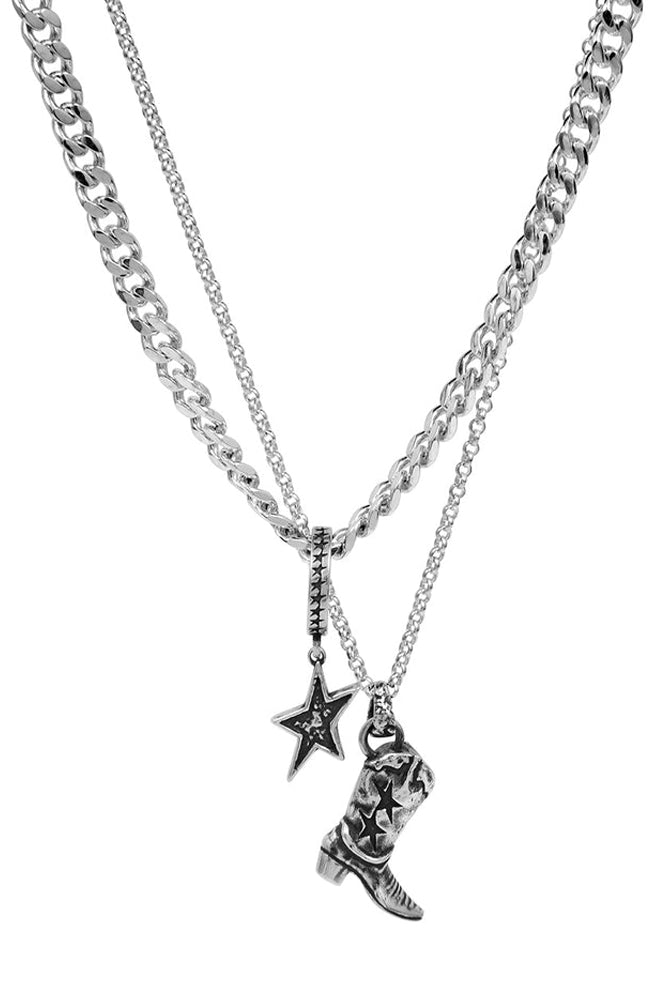 BOOT DOUBLE CHAIN / SIL