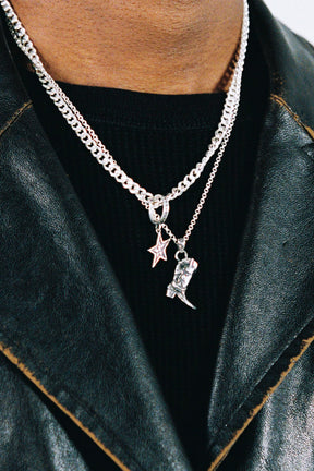 BOOT DOUBLE CHAIN / SIL