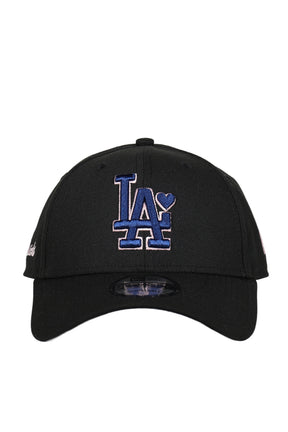 9FORTY LOS ANGELES DODGERS CAP / BLK×NVY×PNK