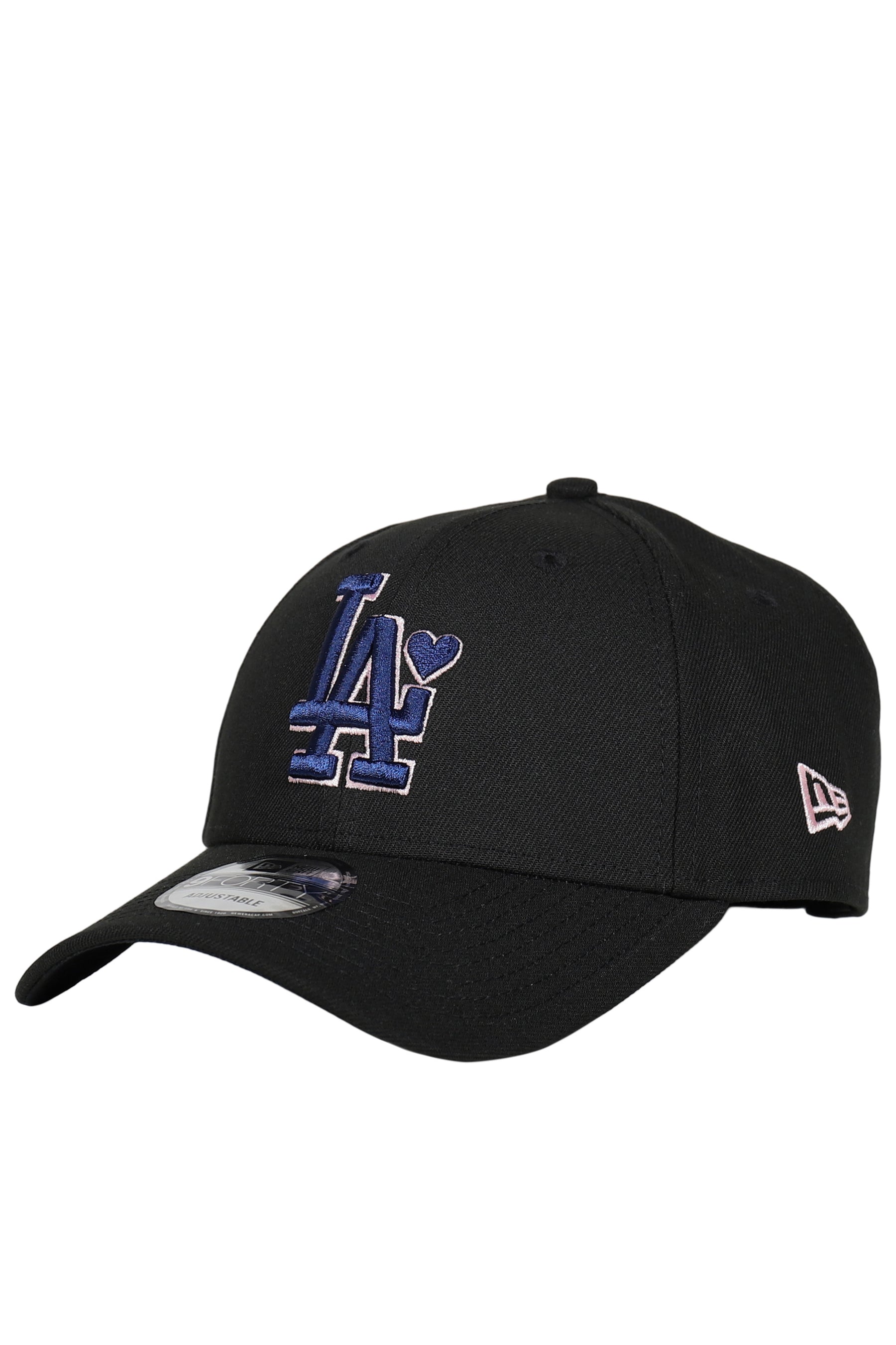 9FORTY LOS ANGELES DODGERS CAP / BLK×NVY×PNK