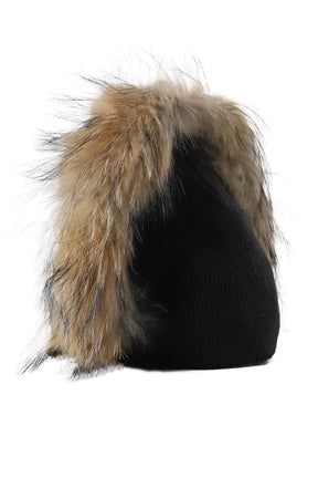 MOHAWK BEANIE BLACK / BLK