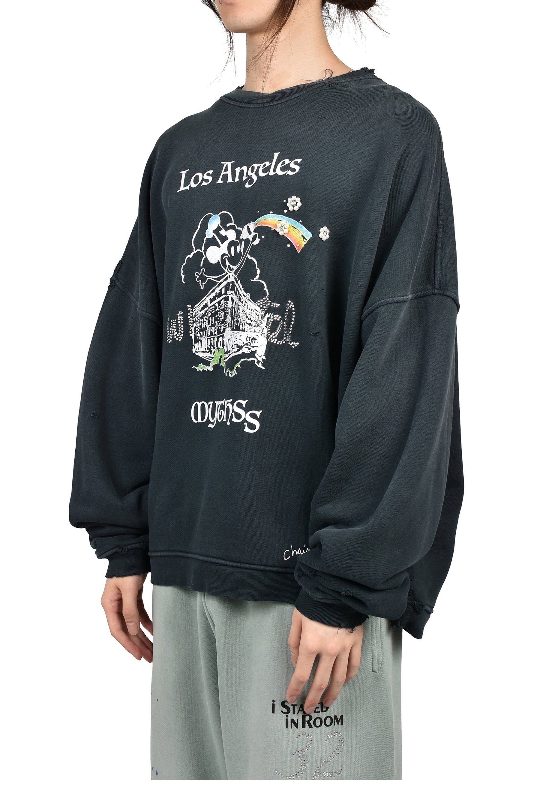 MYTHYSS CREWNECK / BLK