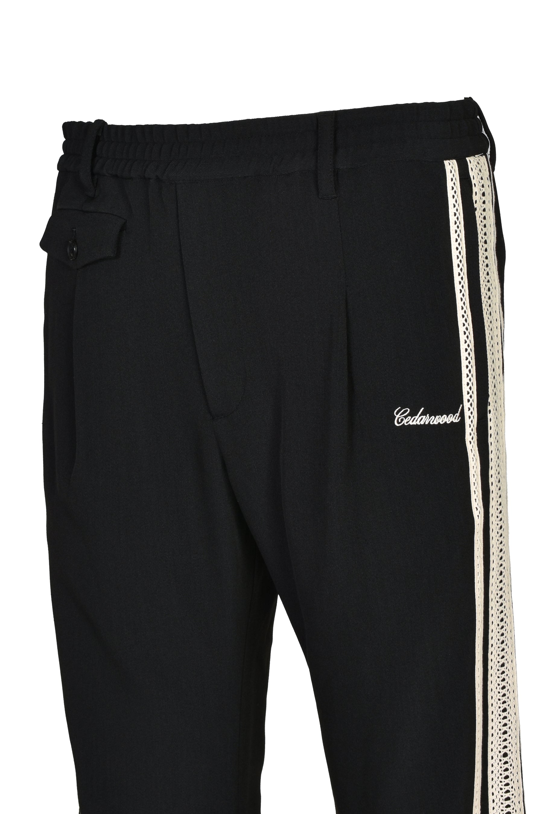 ELEVATED TRACK PANTS / BLK