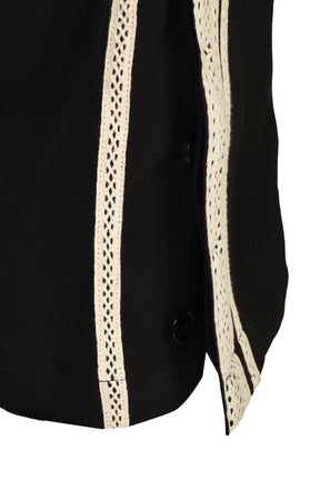 ELEVATED TRACK PANTS / BLK