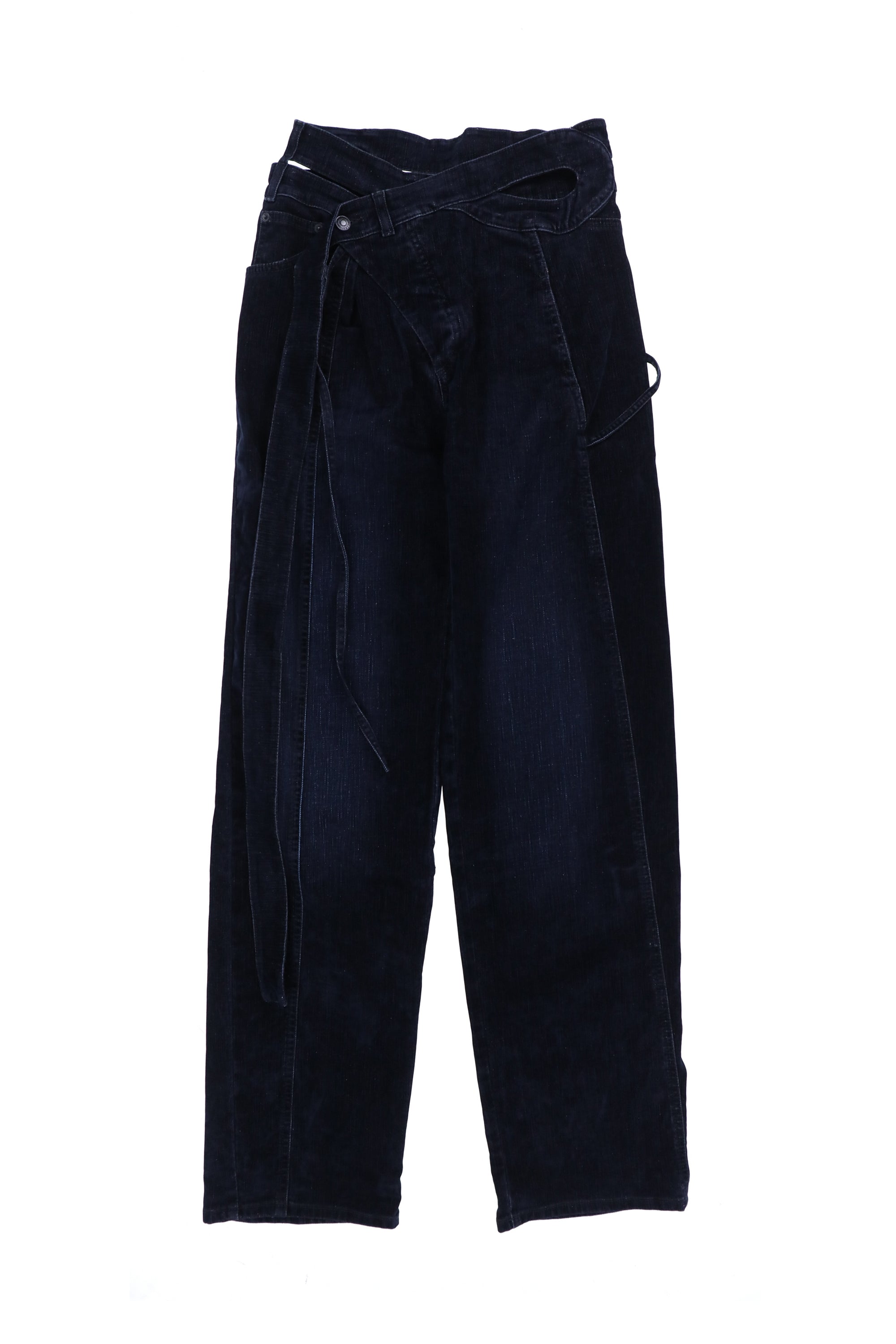 SIGNATURE VELVET JEANS / BLU