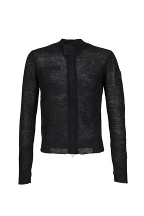 PCS KNIT JACKET / BLK
