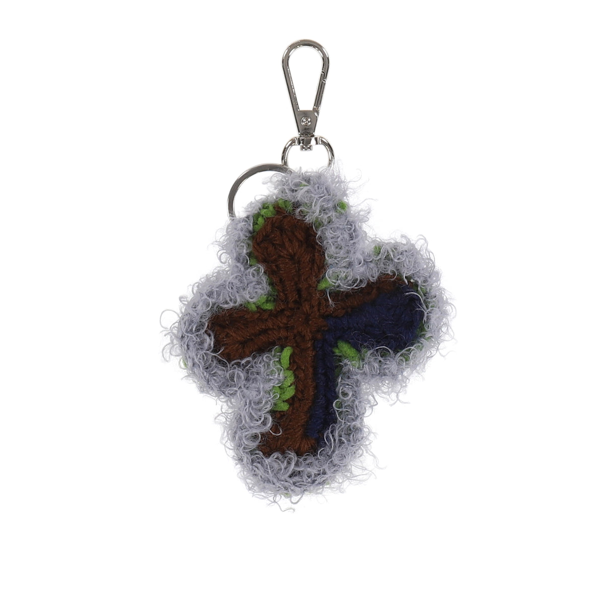 Y.A.R.N. ヤーン SS26 3D CROSS KEYCHAIN / MULTI - NUBIAN ヌビアン