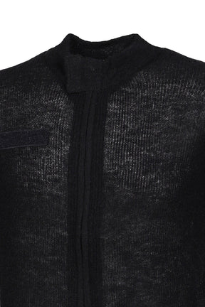 PCS KNIT JACKET / BLK