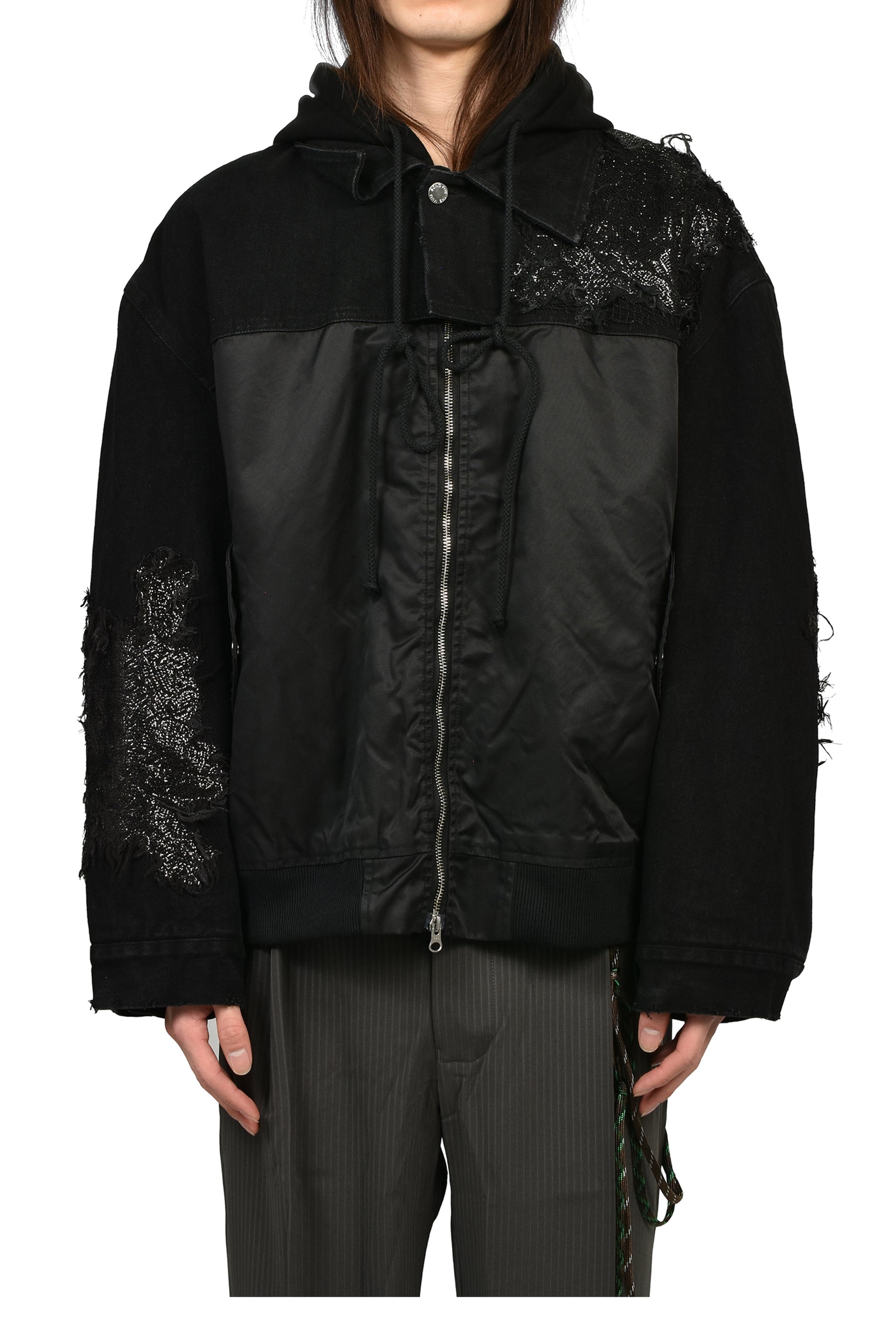 ×TKL DENIM JACKET / BLK