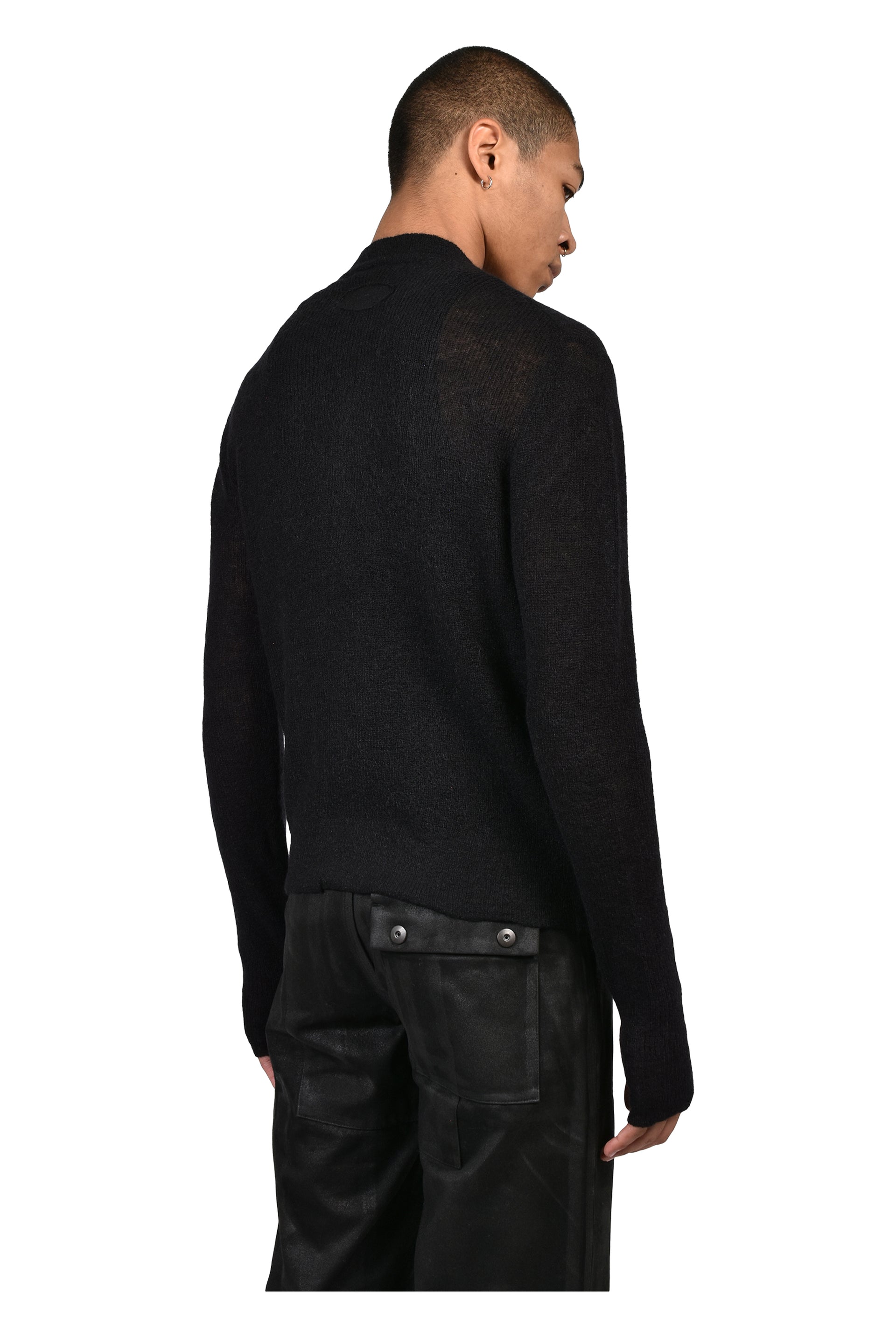 PCS KNIT JACKET / BLK
