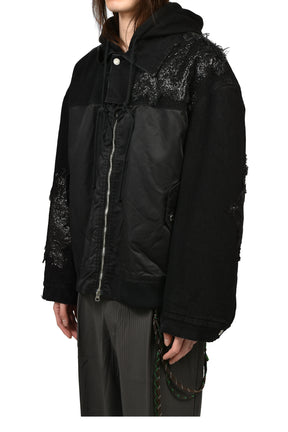 ×TKL DENIM JACKET / BLK