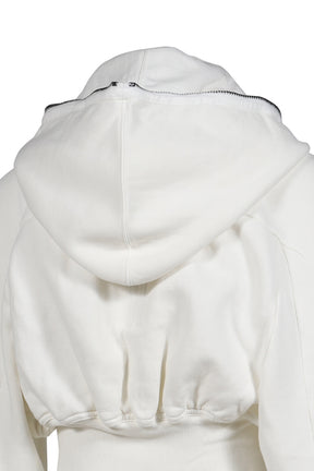 COLLAGE GIMP HOODIE / MILK WASH