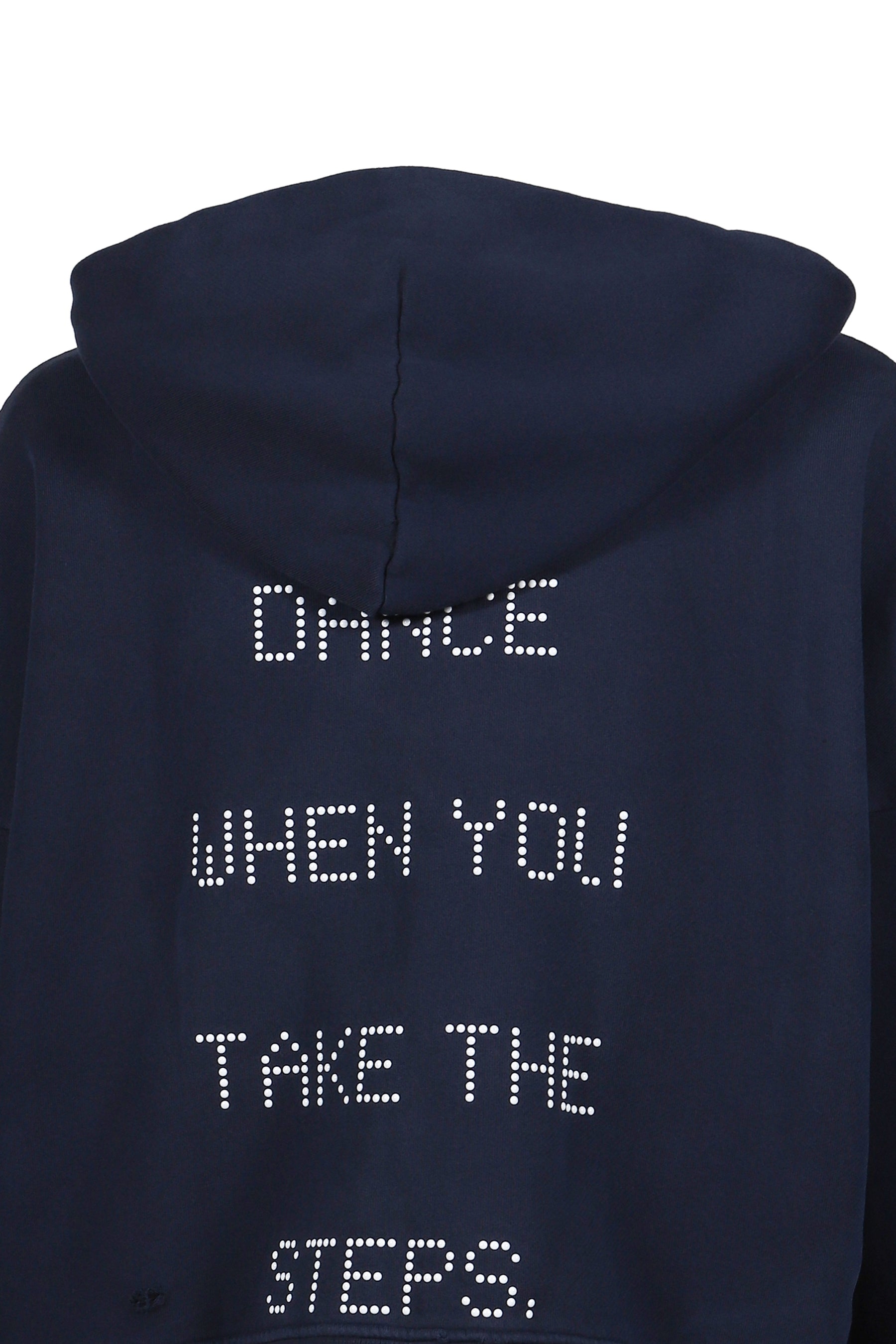 TREATMENT CENTER ZIP HOODED SWEATSHIRT / NVY