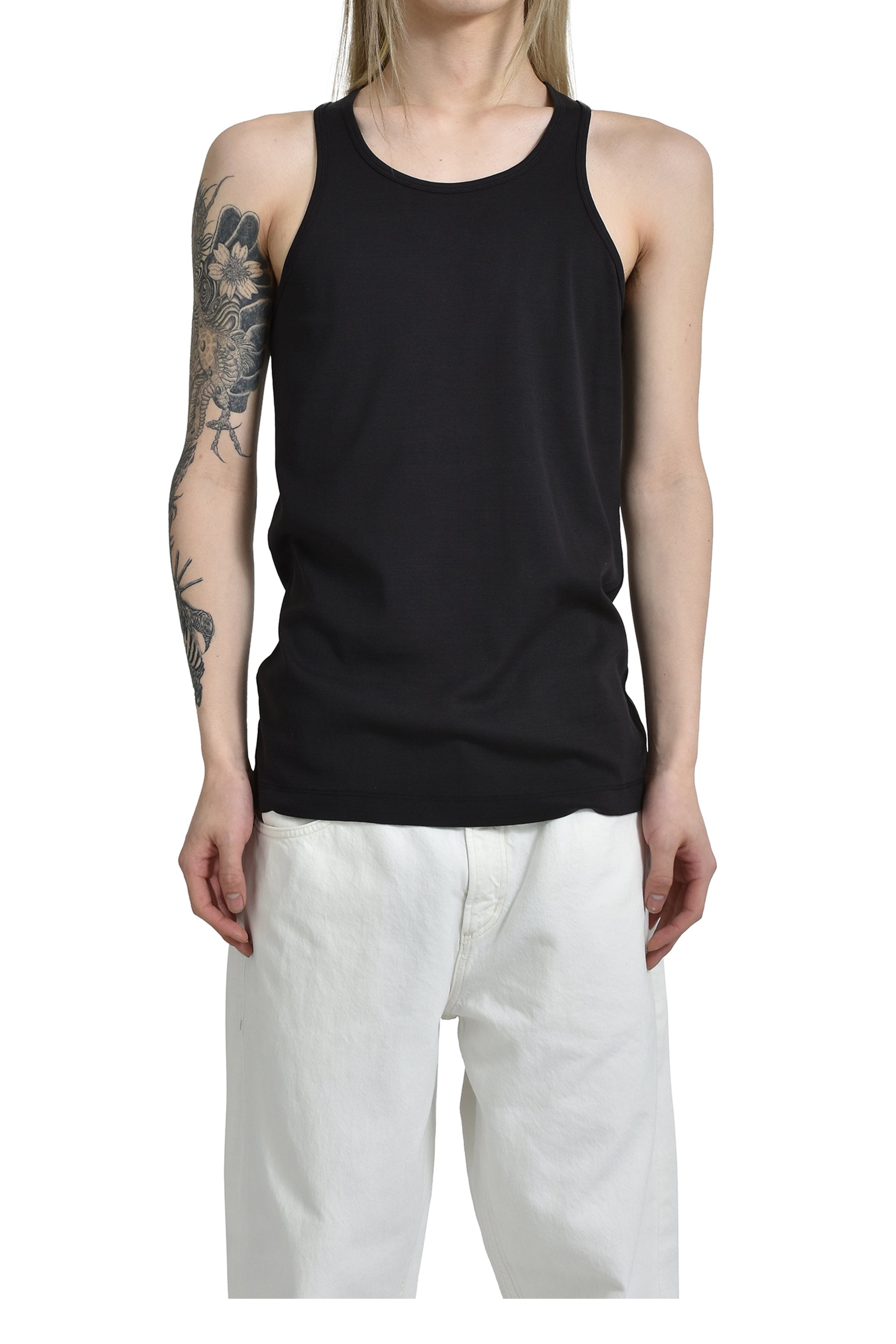 LEMAIRE TANK TOP / SQUID INK